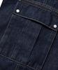 KULTE Washed Cargo Denim Pants Indigo