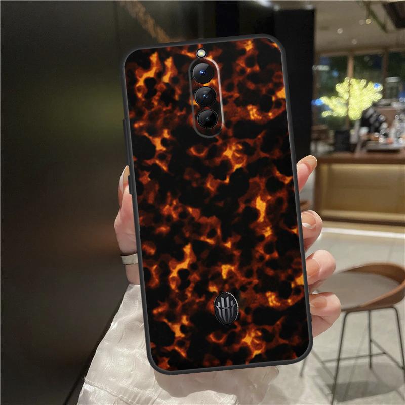Tortoise Pattern Tortoiseshell Case For ZTE Nubia Red Magic 11 10 9 8 8S 9S 10S Pro Plus 6 7 6S 7S For RedMagic 10 Air Cover