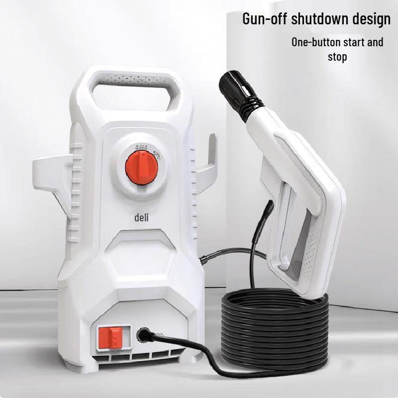 Deli DL882210 Household High-Pressure Washer CN Plug (adapter Included)