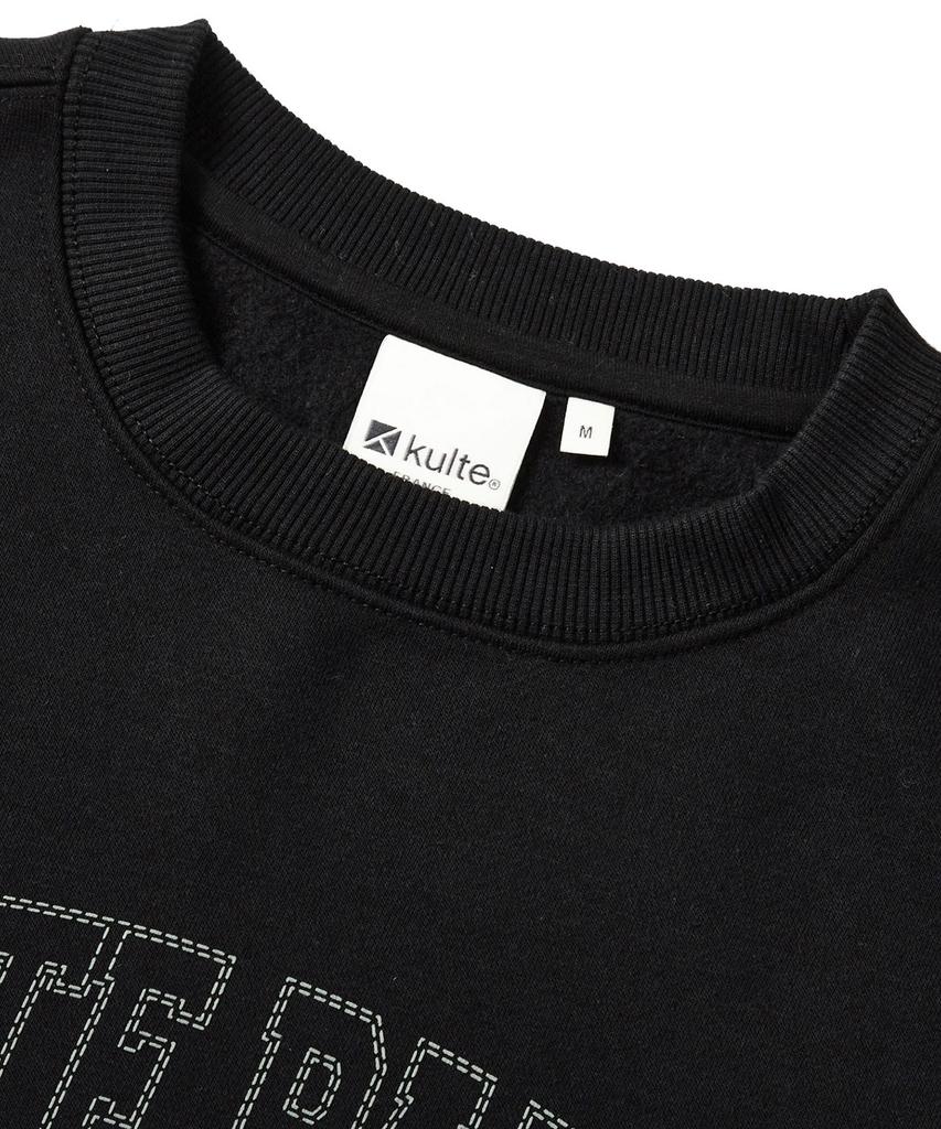 KULTE A-College Crewneck Black