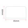 2PCs Tempered Film with Hardness Panorama Camera Protective Film Scratch Resistant Tempered Glass Protector for DJI OSMO 360