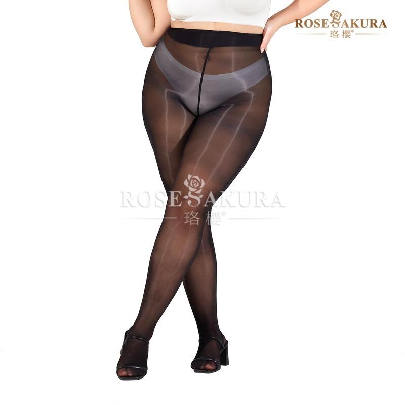 Plus Size One-Line Pants Oily Shinny Pantyhose Ultra-Thin Slippery Tights Stocking Sexy Pole Dance Yoga Ootd Fashion Legging