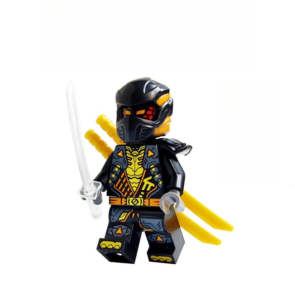 New Rare Ninja Building Blocks Phantom Villain Ninja Role Humanoid Doll Mini Character Toy Birthday Gift Funny Party