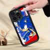 S-SonicS Anime Phone Case For IPhone 17 16 15 14 13 12 11 Pro Max Anti Drop Soft Cover