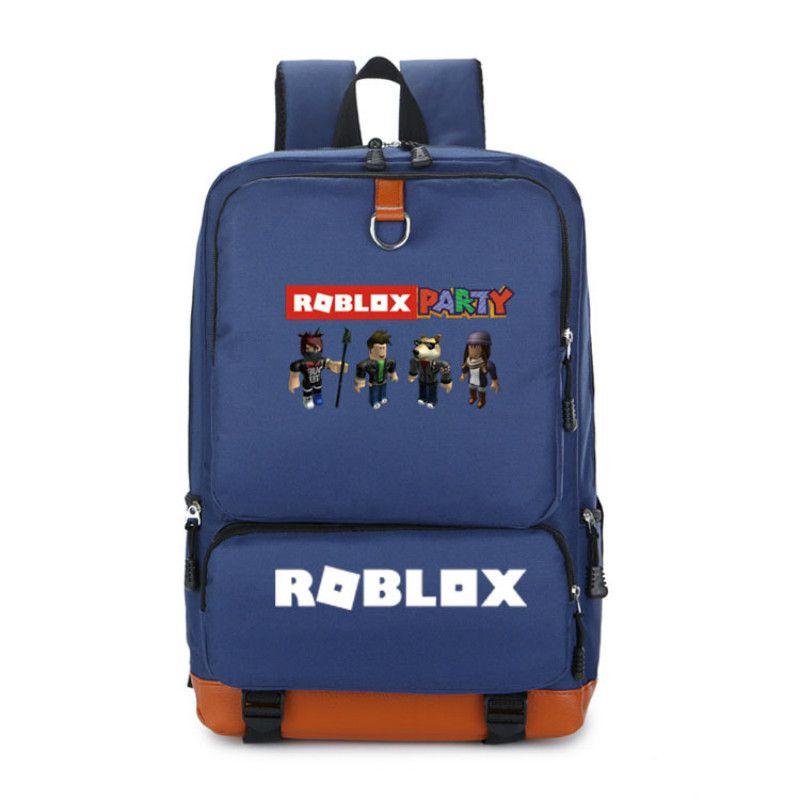 Stilvolle Roblox-Muster Kinder-Schultasche mit verstellbaren, gepolsterten Schultergurten
