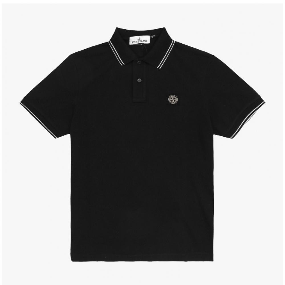 STone ISland Mini Wappen Logo PaTch Polo Men S ShorT Sleeve T ShirT k2S152200007 S0018 V0029