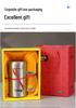 Stainless Steel Thermos Mug with Handle - Custom Logo for Office, Business Events, Parties, and Anniversaries