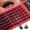 Segmented Multi-Haired False Eyelashes Single Cluster Large Capacity Daily Makeup Grafting Eyelashes