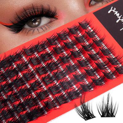 Segmented Multi-Haired False Eyelashes Single Cluster Large Capacity Daily Makeup Grafting Eyelashes