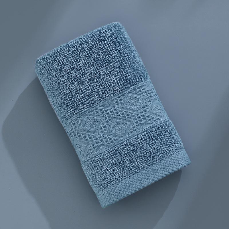 Toalla 7a de Algodón Puro Antibacteriano: Clase A, Engrosada, Muy Absorbente, No Suelta Pelusa, Adecuada para Lavar la Cara y Bañarse, Unisex.