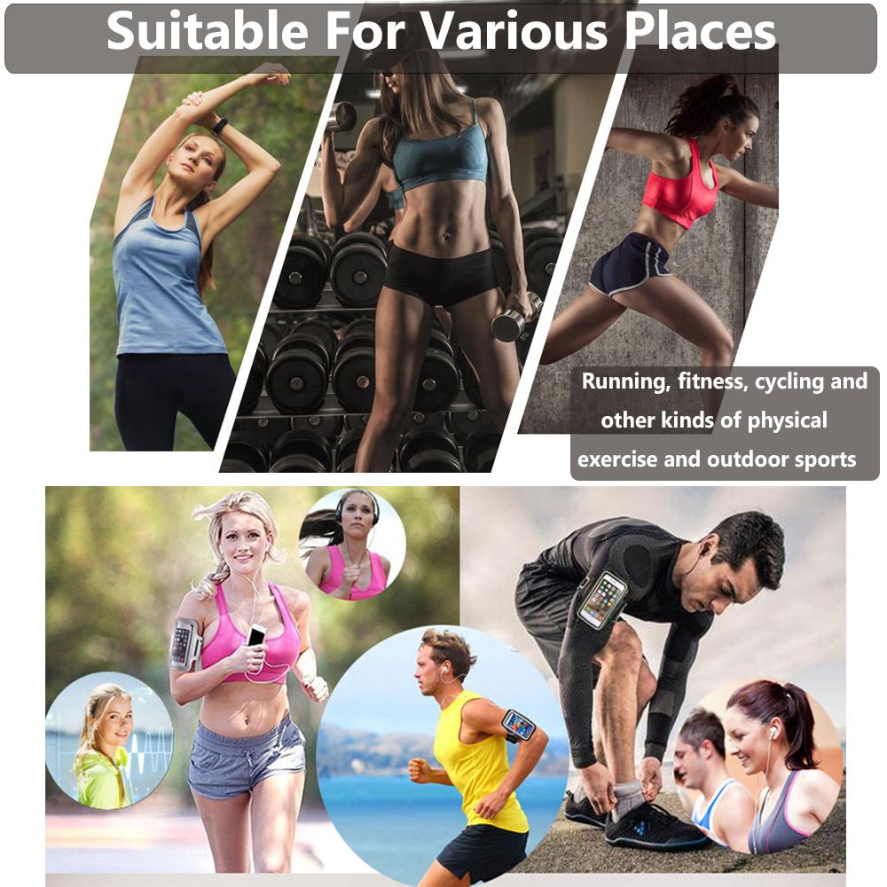 Phone Arm Band Case Sports Accessories Running Armband Running Bags Phone Arm Bag Cell Phone Arms Band Armbands Touch Screen 6