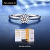 Banyan Tree S925 Silber Moissanit Sechs-Krappen Damen Mode Ring - Eleganter Luxus Trend