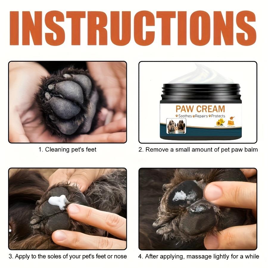 Pet Paw Crack Repair Cream, Dog and Cat Paw Pads Moisturize, Relieve Paw and Nose Cracks, and Prevent Roughness In Summer, Winter, or Other Seasons