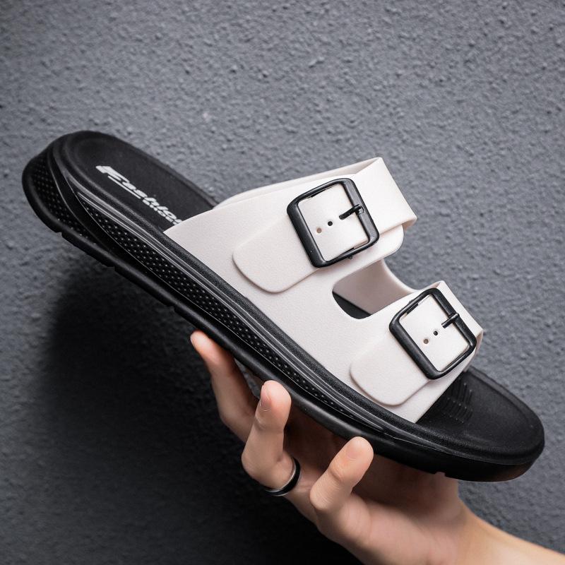 Household Home Men's Slippers Fashion Trend Going Out Men's Slippers Summer Boys Indoor and Outdoor Sandals Beach Shoes