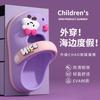 Cute children's slippers for girls, new summer model, non-slip and waterproof Mary Jane shoes for toddlers and young children