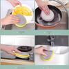 Dual-Sided Non-Stick Oil Cleaning Sponge for Kitchen Dishwashing