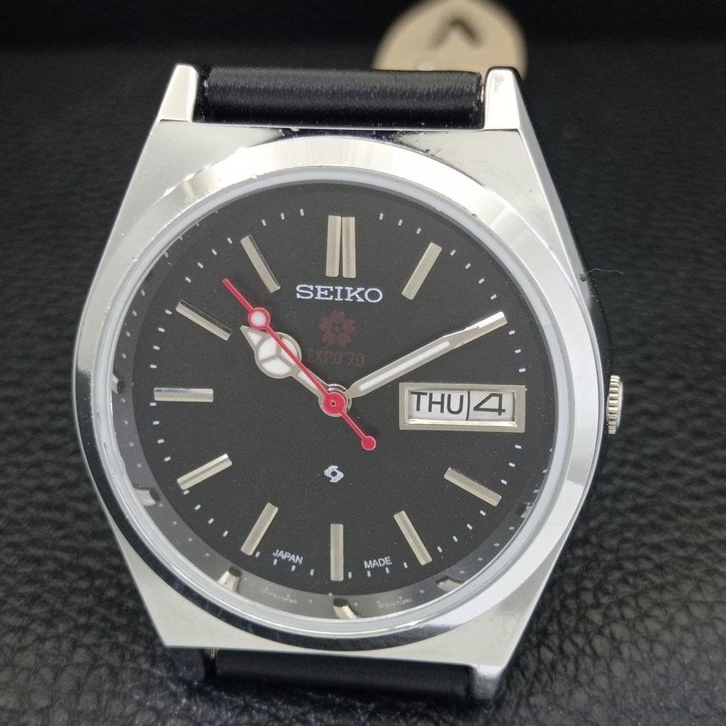 VINTAGE SEIKO EXPO 70 AUTOMATIC 6309A REFURBISHED JAPAN MENS WATCH a441843-1