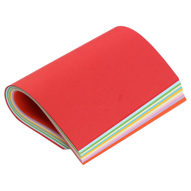 Origami A4 Square Colored Paper, 70g Handmade Cardstock for Students & Kindergarten
