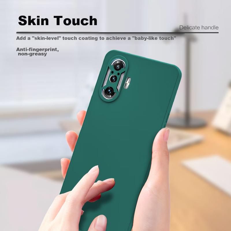 Phone Case for Redmi K40 Gaming Edition, Xiaomi Redmi K40 Gaming Enhanced Version Full Lens Protection Upgraded Frosted Silicone Soft Case