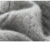 Autumn/Winter 2026 Women's Thickened Diamond Cashmere Sweater: Five-Needle, Three-Strand, Half-High Collar Versatile Base Layer.