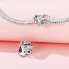 Genuine Copper Charm Luxurious Lattice Garden Bird Bead Fits Bracelets DoItYourself Women Crafting Delicate Gifts Jewellery