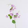 Plastic Artificial Pea Flowers Elegant Fake Flower  Office Desktop Decoration