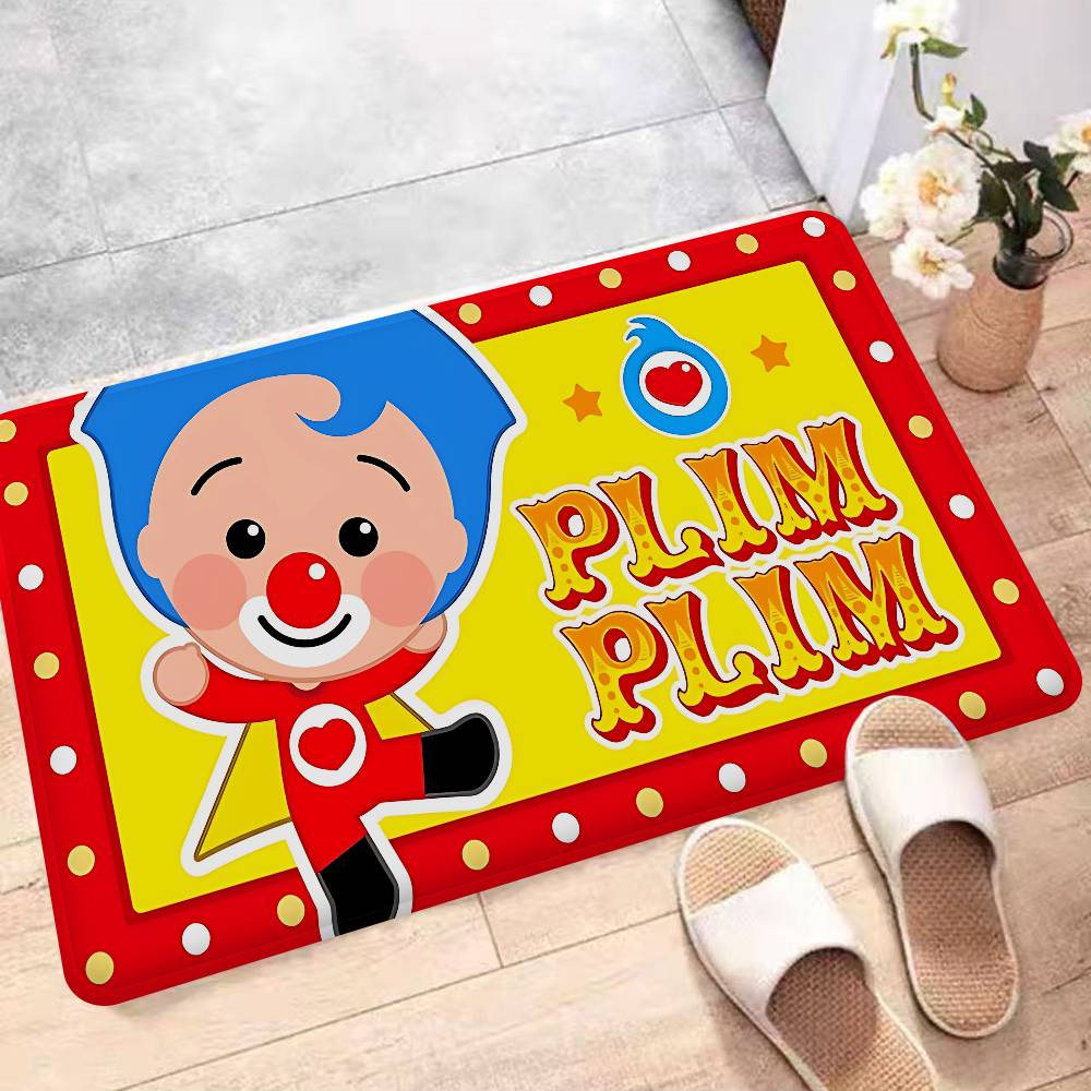 P-Plim P-Plim Floor Mat Cheaper Anti-slip Modern Living Room Balcony Printed Bedside Mats