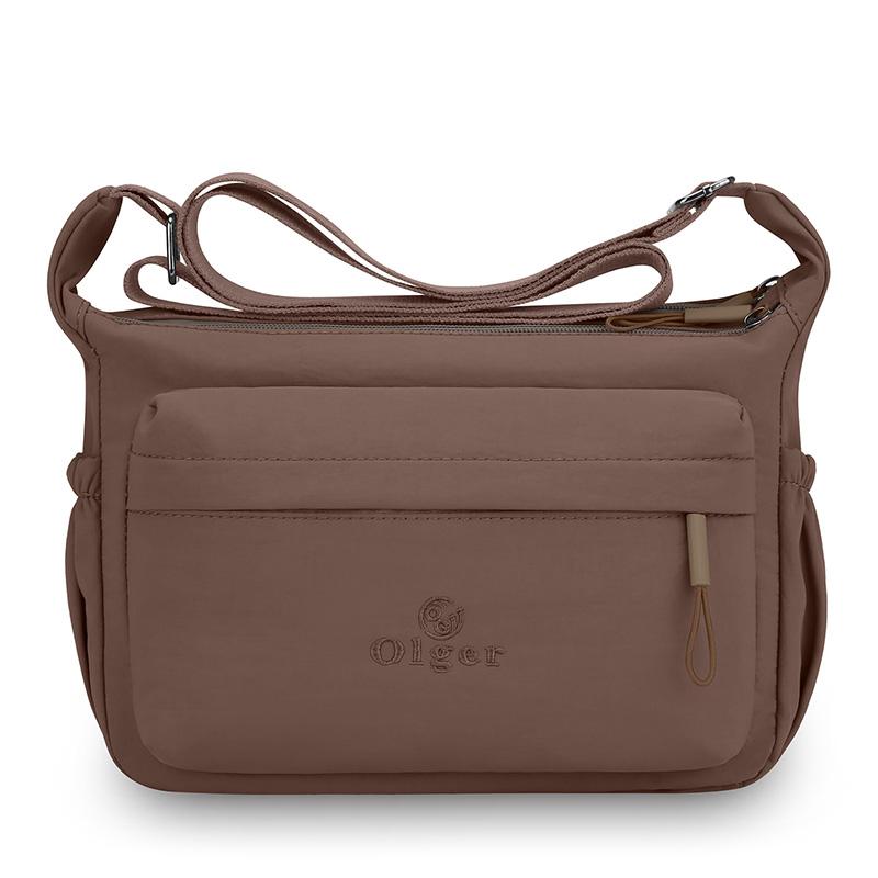 Damska torba crossbody Duża pojemność Nylonowa wodoodporna torba Wielokomorowa torba na ramię