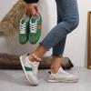Fashion Outdoor Women's Shoes 2024 Lace Up Women's Vulcanize Shoes Women Sneakers Mixed Colors Round Toe Flat with Ladies Casual Shoes