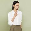 Chemise à manches longues style coréen pour femme, style commuting