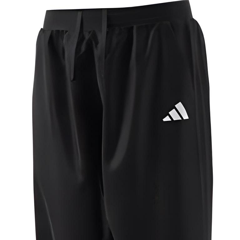 Adidas Comfortable Solid Color Casual Pants Women Bottoms Black White GK8719