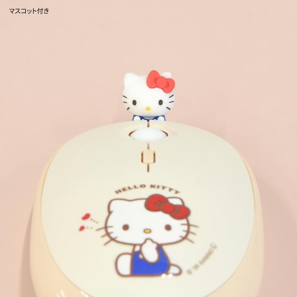 Gourmandies Sanrio Characters Bluetooth Mouse Hello Kitty SANG-558KT