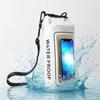 2L Vandtæt Crossbody Taske Med Touchscreen Telefonlomme PVC Udendørs Svømning Tør Vandring Camping Fiskeri Strand