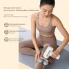 Dual-Head Fascia Gun: Compact Muscle Massager with LED Display for Neck and Spine Relaxation