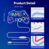 LED GAME ROOM Neon Sign Lights Dimmable On/Off Switch USB Neon Signs Night Lamp Art Wall Hanging Decor For Teen Boy Gaming Room