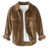 Men's Autumn/Winter Corduroy Long-Sleeve Casual Shirt Jacket