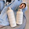 TYESO 750ML Stainless Steel Thermal Cup Portable Tumbler Vacuum Flasks Keeps Cold and Heat Thermal Mug Sports Water Bottles