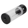 Reservoir Water Cooling Length 14cm 4 Holes Diameter 50mm CNC Machining G14 Thread Acrylic Water