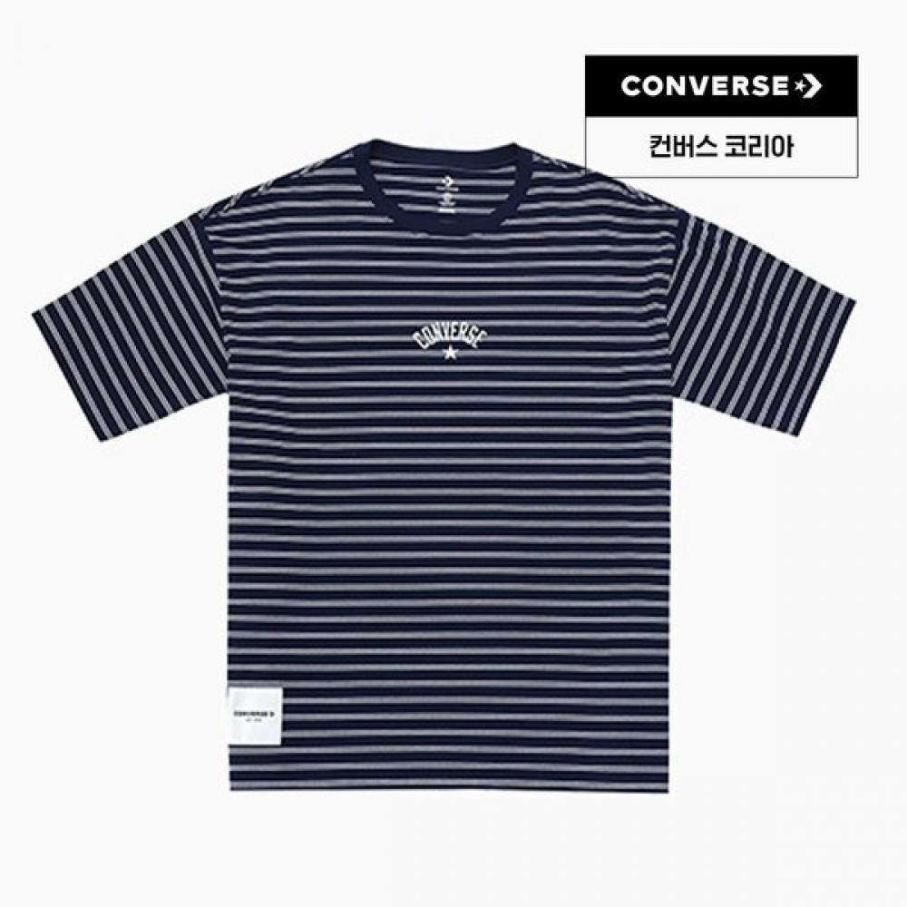 

Converse STripe Logo Loose FiT T shirT Obsidian Ucj690 695 105