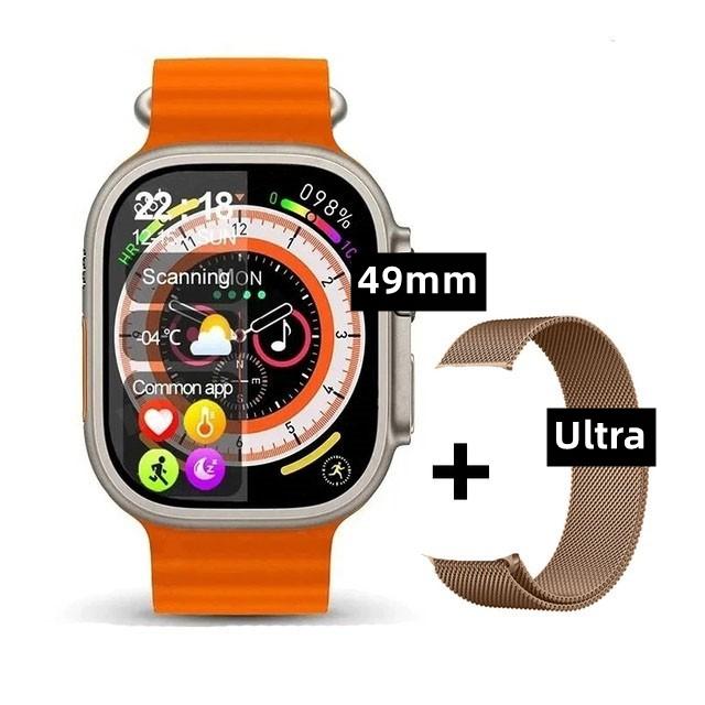 Gps Smartwatch 49mm Ultra 9 Połączenie Bluetooth Nfc Kompas Śledzenie Trasy Ip68 Smartwatch Microwear U9 Ultra Smart Watch Dla Mężczyzn Kobiet