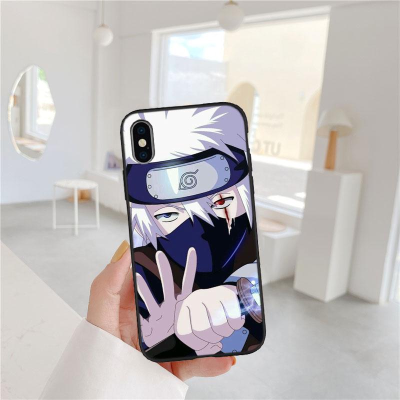 LO68 Naruto Kakashi Soft Shell Phone Case for Samsung Galaxy Note 10 20 S23 S24 S25 Ultra FE Plus Edge Lite A02S A35 A07 A17
