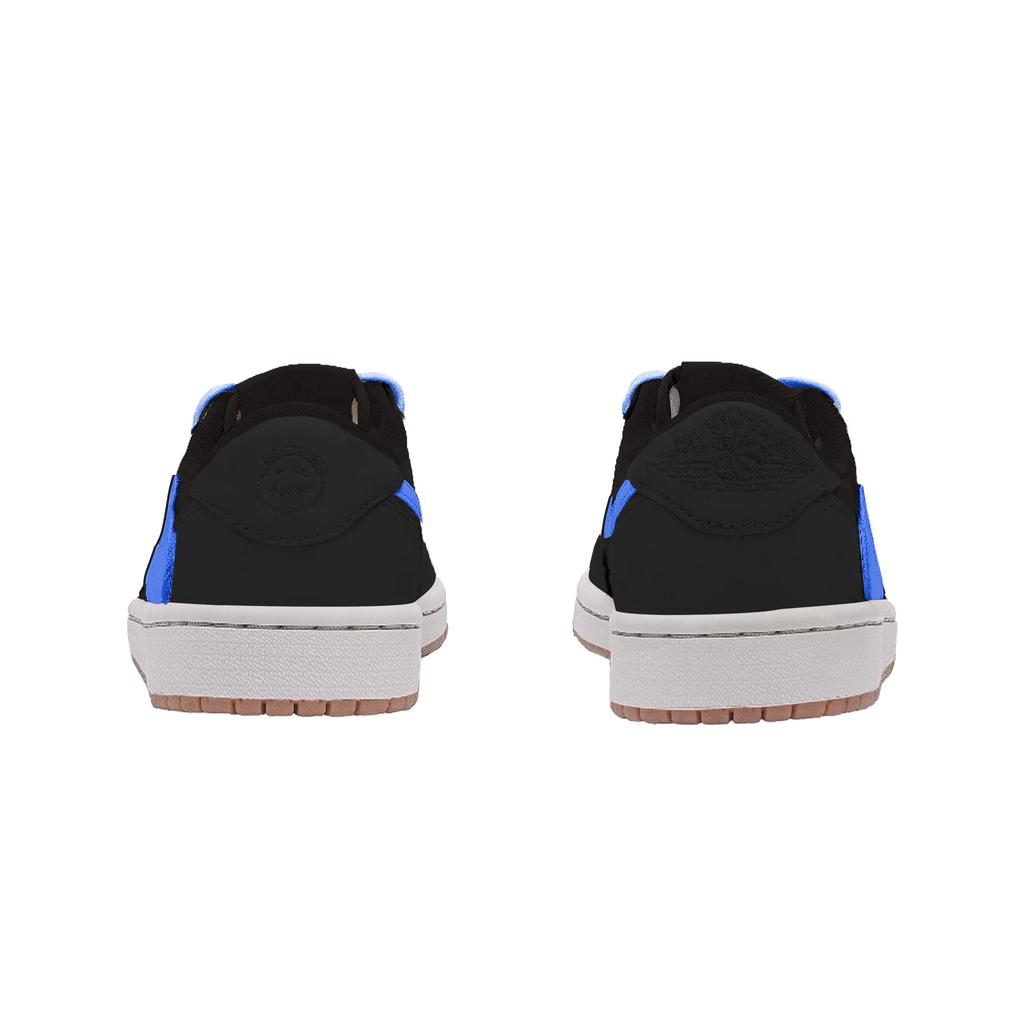 Travis Scott X Jordan Air Jordan 1 Vintage Basketballschuhe Unisex Low Top Schwarz DZ4137-700(Team-)-Zufällige Verpackungsbeutel
