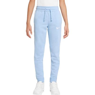 Kids' Knitted Sweatpants Swoosh Light Blue DA0771-436