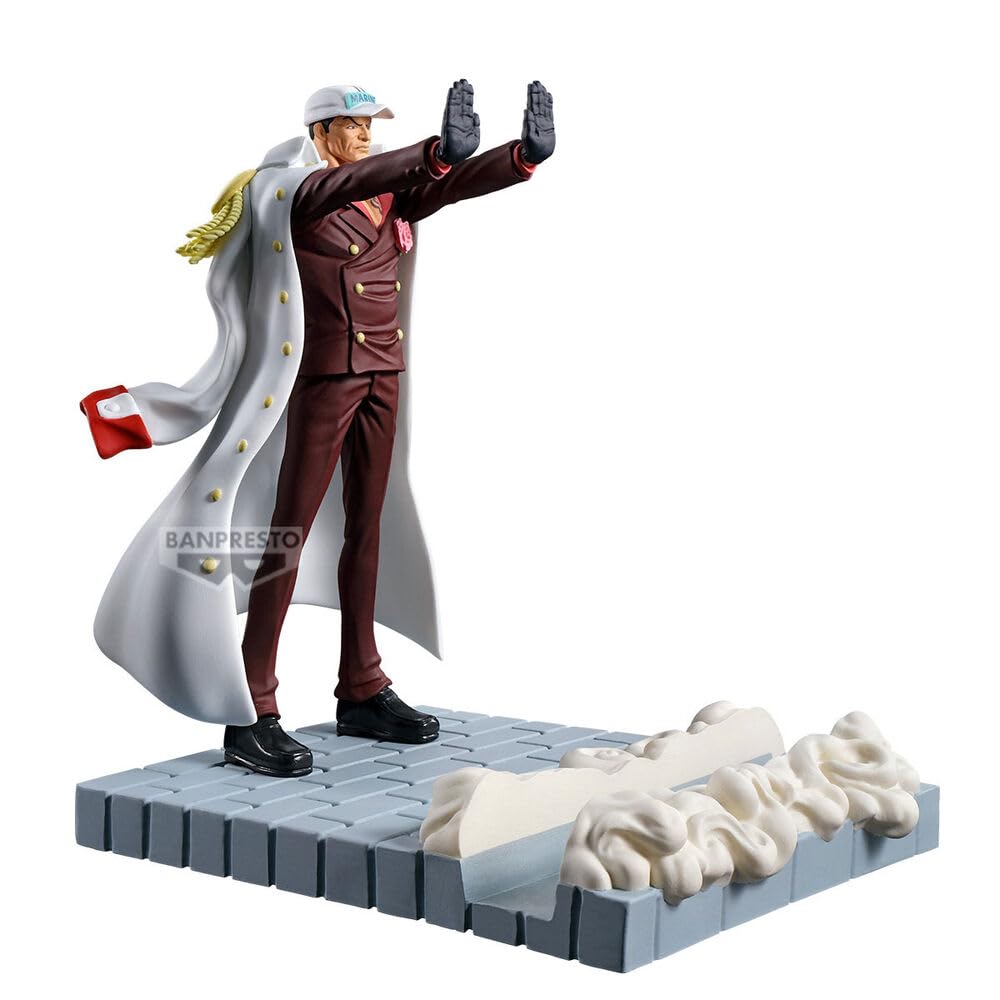 

Banpresto Bandai Figure One Piece Akainu Sakazuki 12cm - B0DVLZW6X4 Fig Life! Akainu Sakazuki