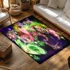 Tuniu Vibrant Butterfly Abstract Colorful Floor Carpet Rug Mat for Living Room Bedroom Home Decor