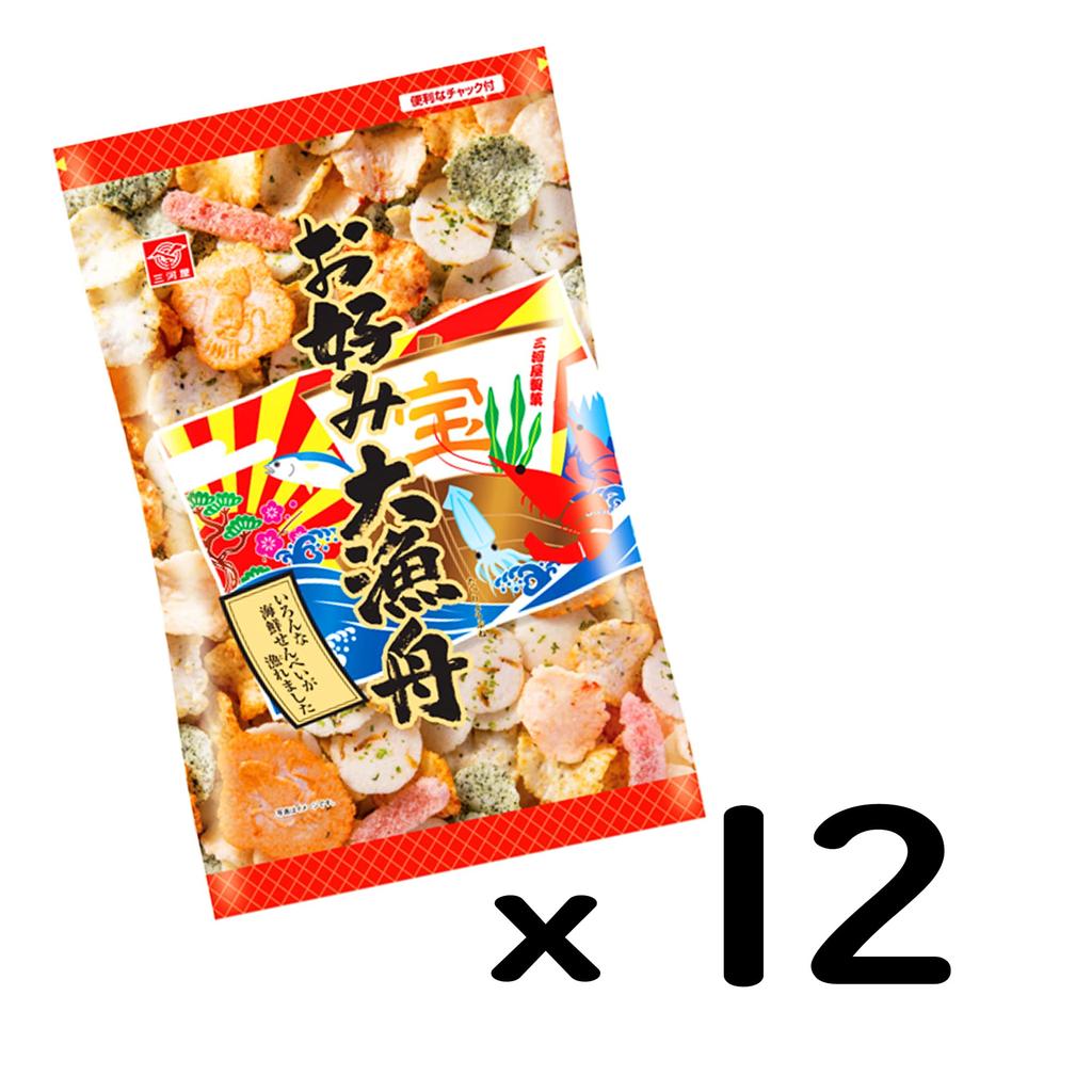 Mikawaya Confectionery Okonomi 160g x 12 bags Dairo-bune