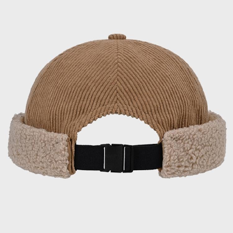 Brimless Trawler Worker Hat Outdoor Wear Docker Cap Skull Cap Unisex Casual Harbour Hat for Everyday Wear