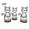 Hydroponic Plant Pot Cat Flower Holder, Multifunctional Desktop Vase Pen Organizer for Eco-friendly Holder Small Plants, Minimalist Stand with