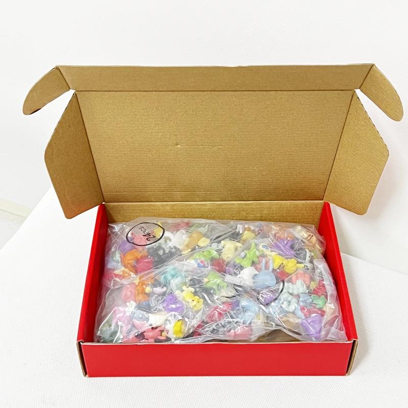 Pokemon Action Figure Toys 144Pcs/120Pcs/96Pcs/72Pcs/48Pcs/24Pcs Mini Figures Model Toy Pikachu Anime Doll Birthday Gifts