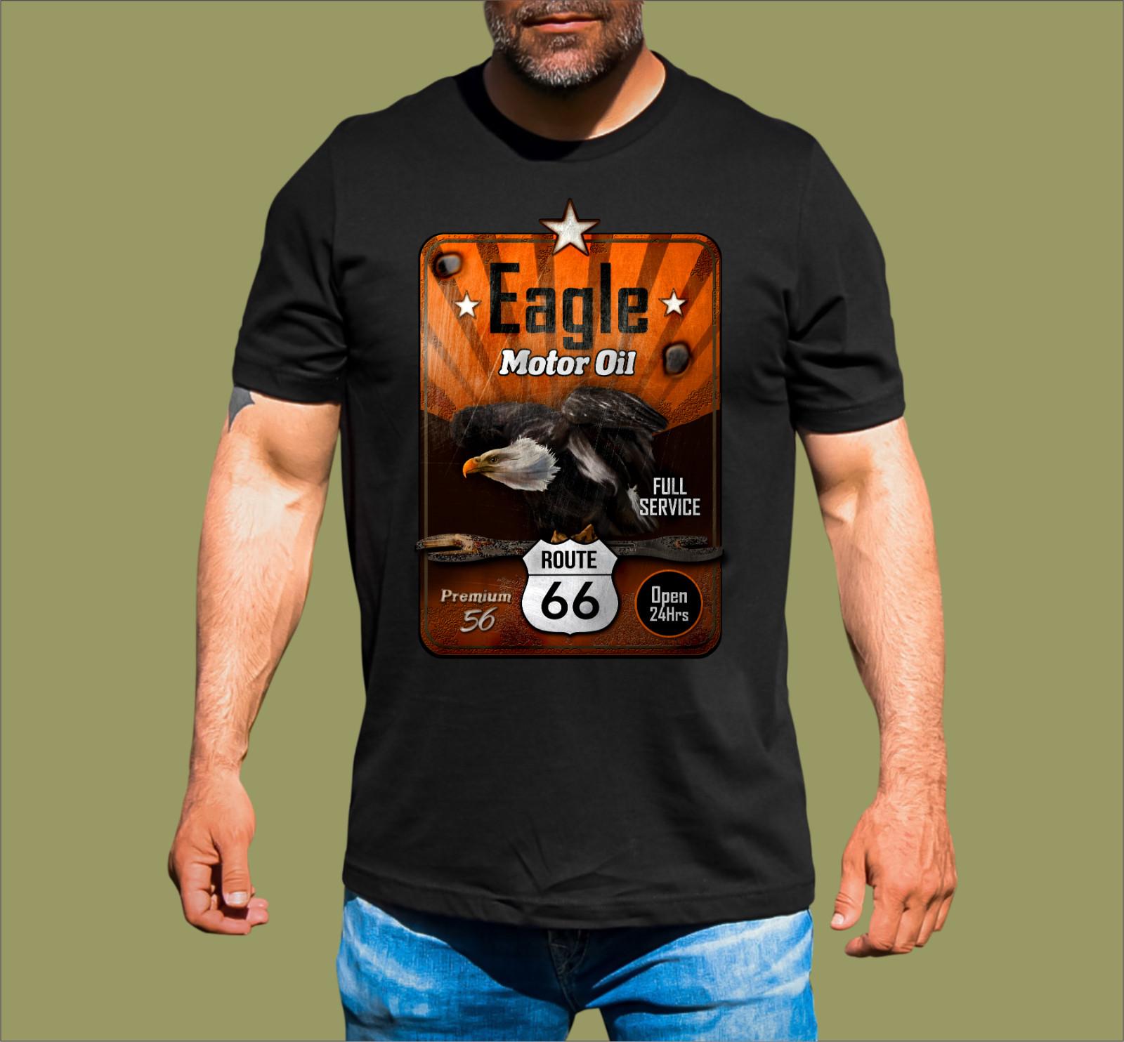 EAGLE MOTOR OIL T-SHIRT XXL
